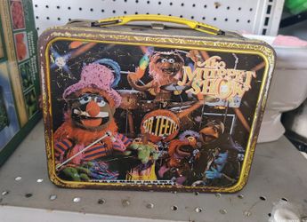 Muppets Vintage Lunch Box With Thermos 
