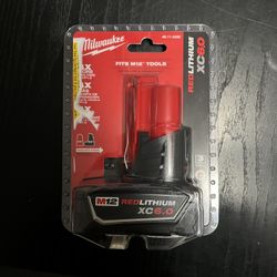 Milwaukee M12 Battery 6.0Ah Brand New 