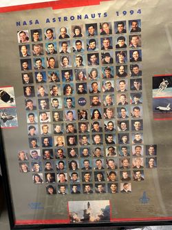 NASA Astronauts 1994 Framed Poster