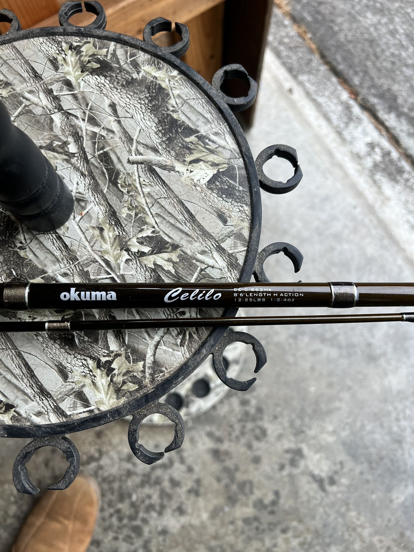 Baitcaster,,, Okuma Celilo CE C 86 2 HA 8’6” Fishing Rod