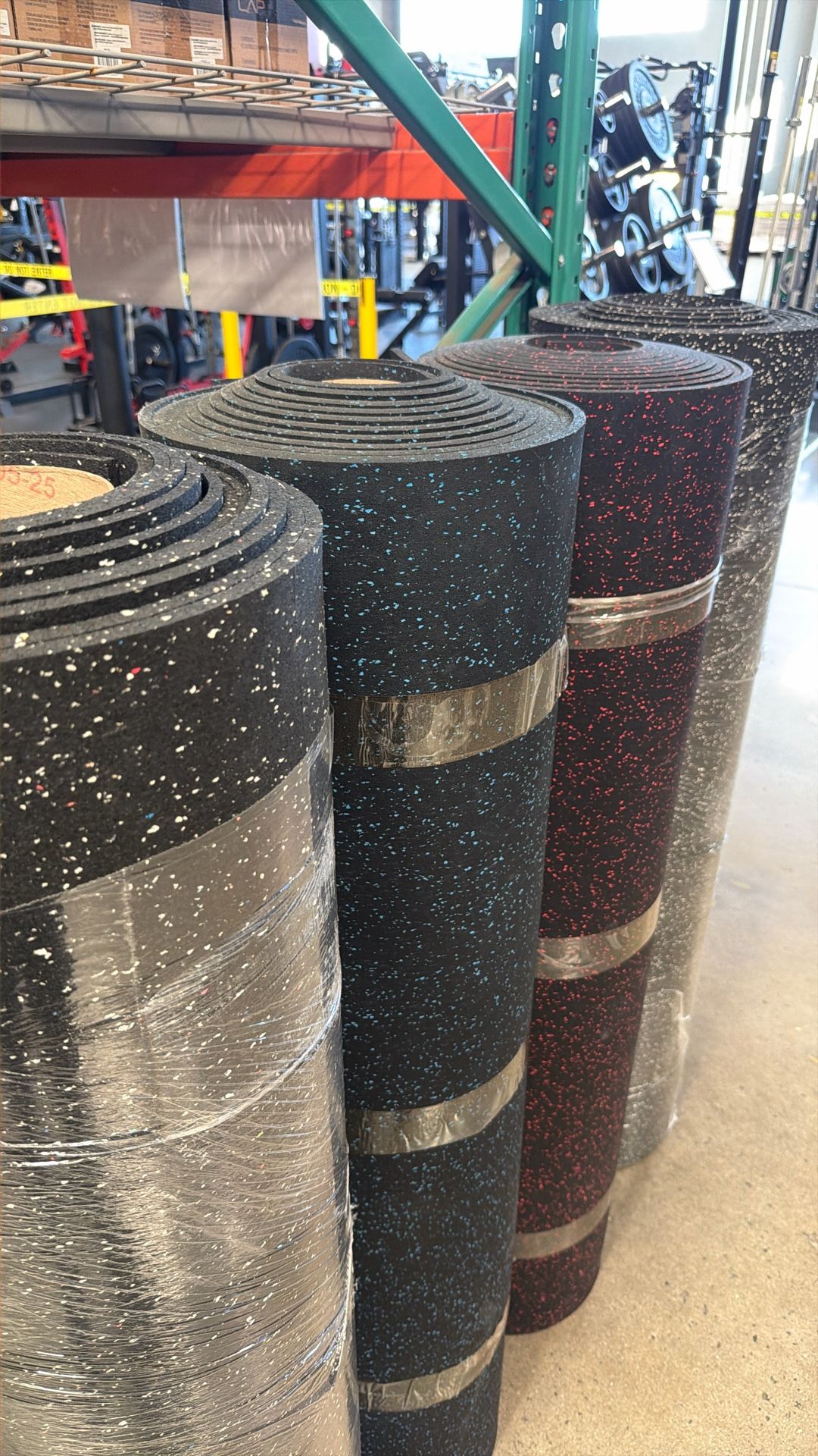 RUBBER FLOORING GYM FLOOR COMMERCIAL GRADE! Heavy Duty Indestructible Better Than Horse Stall Mats