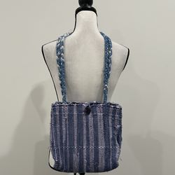 Handmade Upcycled Woven Bag