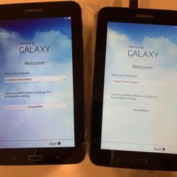 (Lot) Samsung Galaxy Tab 3 Lite Tablets