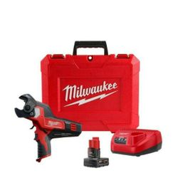 Milwaukee M12 Cordless 600MCM CABLE CUTTER KIT