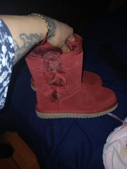 Burgundy Boots Size 8 New