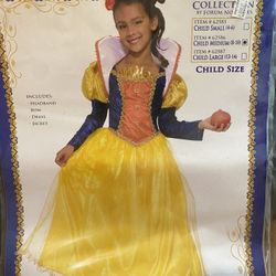 Snow White Girls Costume Size M