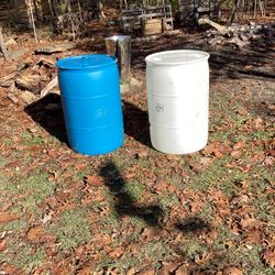 50 Gallon Polypropylene Barrels 