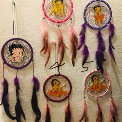 Betty Boop , Glow In Dark ’5 Inch Ring Dreamcatchers