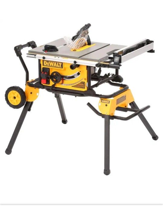 DEWALT
15 Amp Corded 10 in. Job Site Table Saw with Rolling Stand