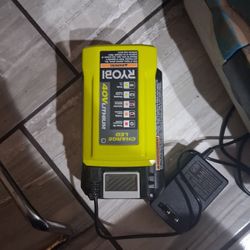 Ryobi 40v Battery And Charger