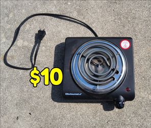 Elite Gourmet Hot Plate lightly used 

$10