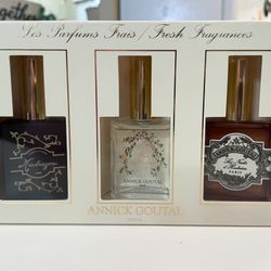 Annick Goutal Sensual 3pc Set for Women Each -0.83 oz Mandragore, Eau d’Hadrien, Les Nuits D’Hadrien.  Made In France. 