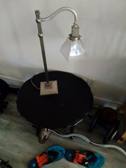Lamp and small end table