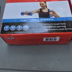 2 VALEO 5 LB WEIGTHS $10 EACH 