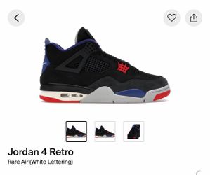 Jordan 4 rare air size 10