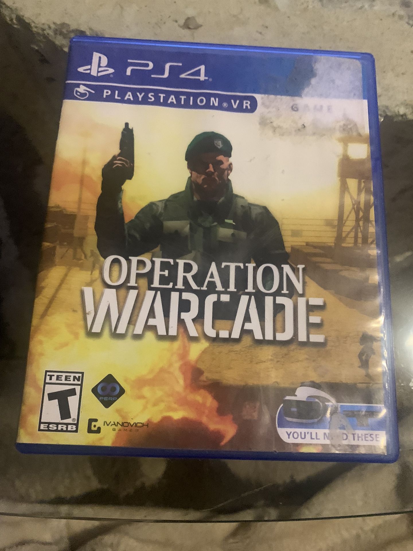Operation Warcade - PlayStation 4 PSVR Game Used CIB Working Fast Ship
