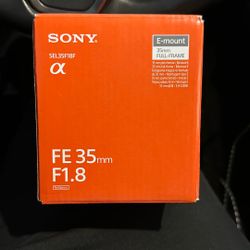Sony Camera Lens