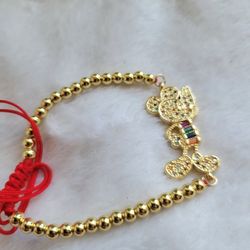 Multi Color Adjustable Mickey Bracelet 