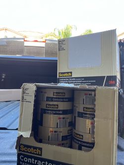 3M Scotch Masking Tape - 3 boxes