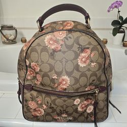 COACH Leather Jordyn Backpack (LIKE NEW)