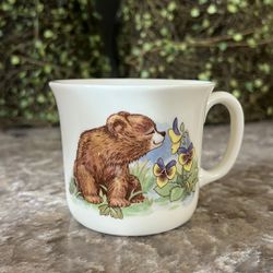 Vintage Royal Kent Bone China Child's Cup with Teddy Bear Staffordshire England