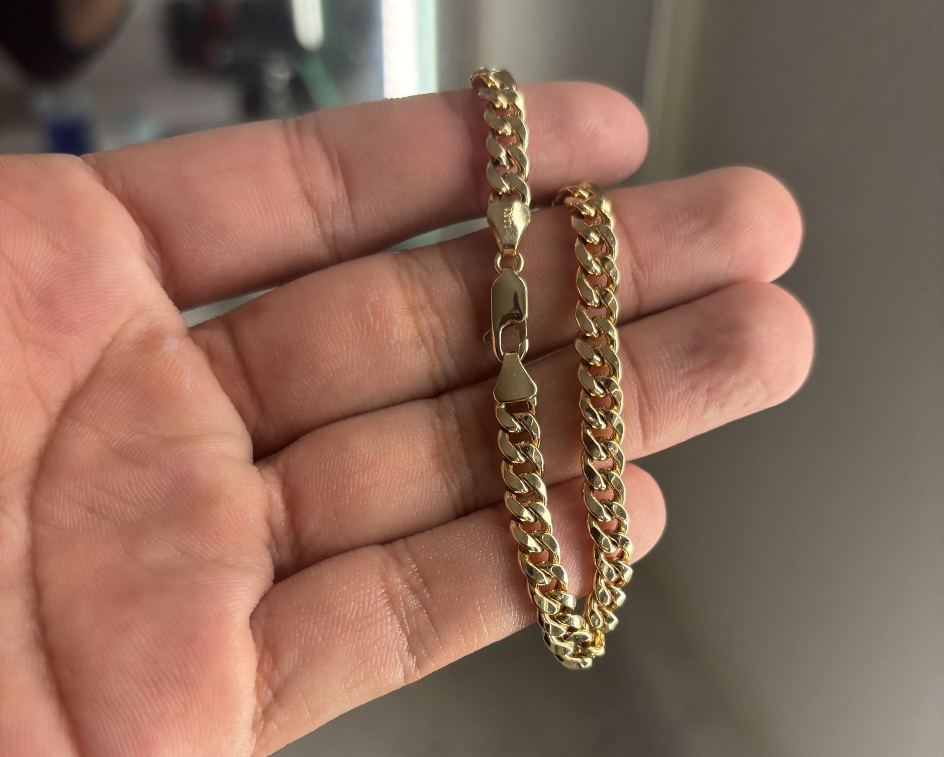 5mm Cuban Hollow Bracelet