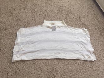 Brand new Free People chopped too white xs / s