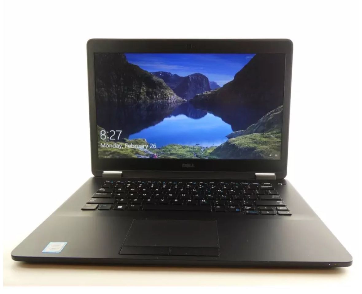 Latitude Dell Laptop 14” 256gb Ssd 16gb Ram 