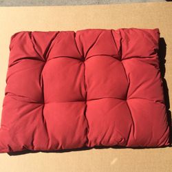 Cojín De Repuesto Suave Rojo  Para Sillas De Interior/ Exterior