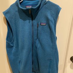 XXL Patagonia Blue Fleece Vest 