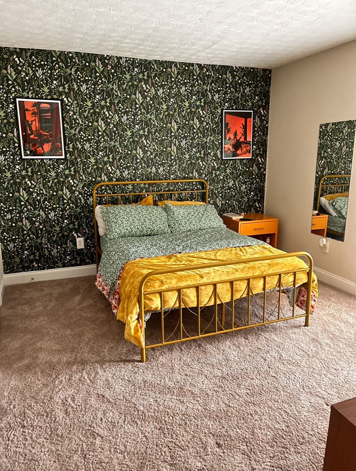 Full sized Bed Frame *mattress Not Included*