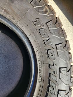 Pair (2) Toyo Open Country A/T III – 35x12.50R17LT (10-Ply / Load Range E) – Like New!
