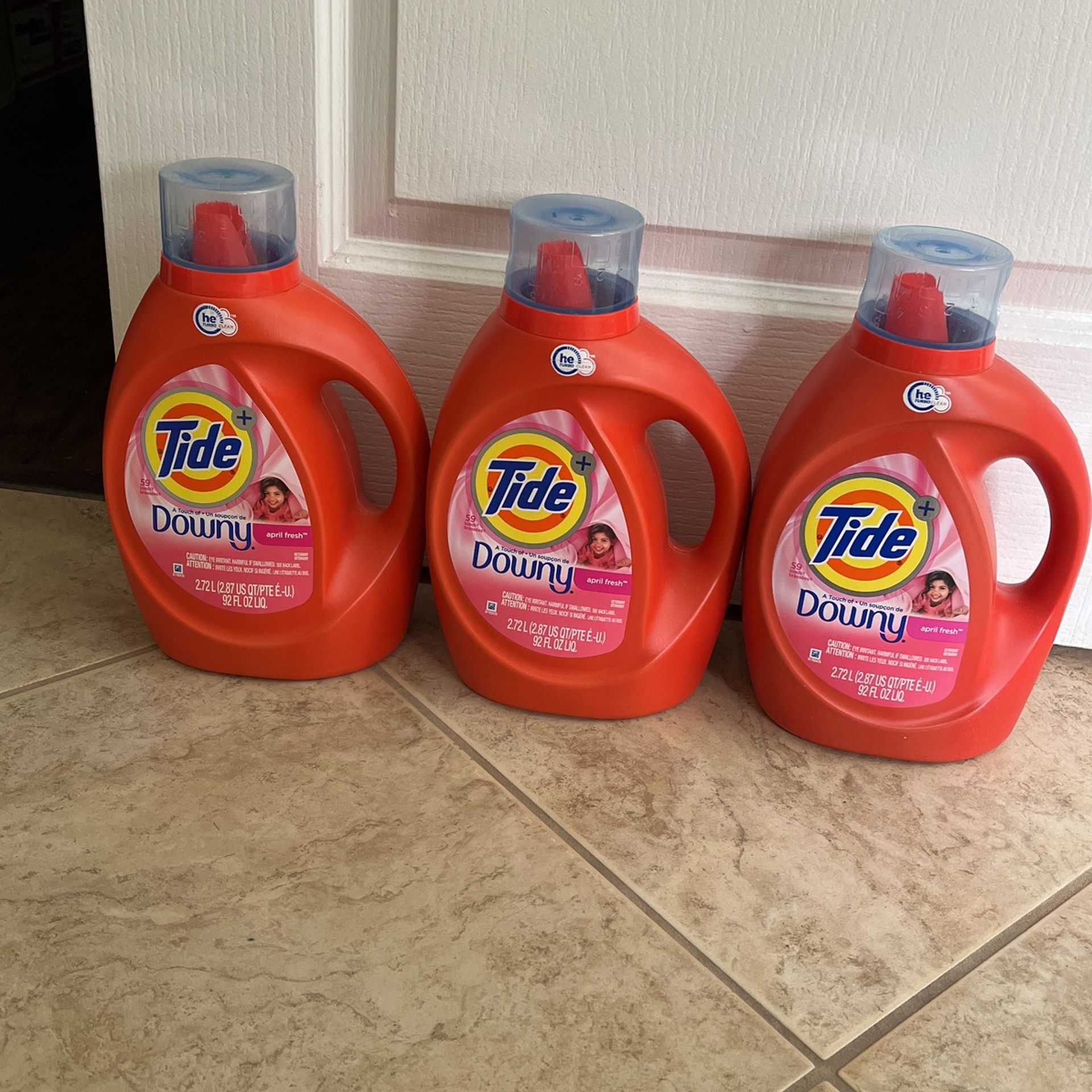 Tide Detergent 92 Ounce Each Bottle All $35