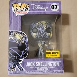 Disney Nightmare Before Christmas Jack Skellington Artist's