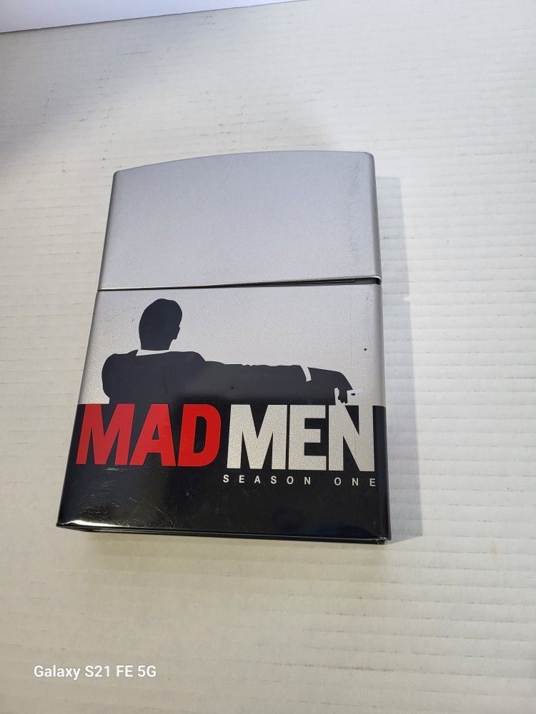 Mad Men Season 1 Zippo Lighter Case Box 4 CDs