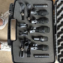 7 Piece Drum Microphone Set 