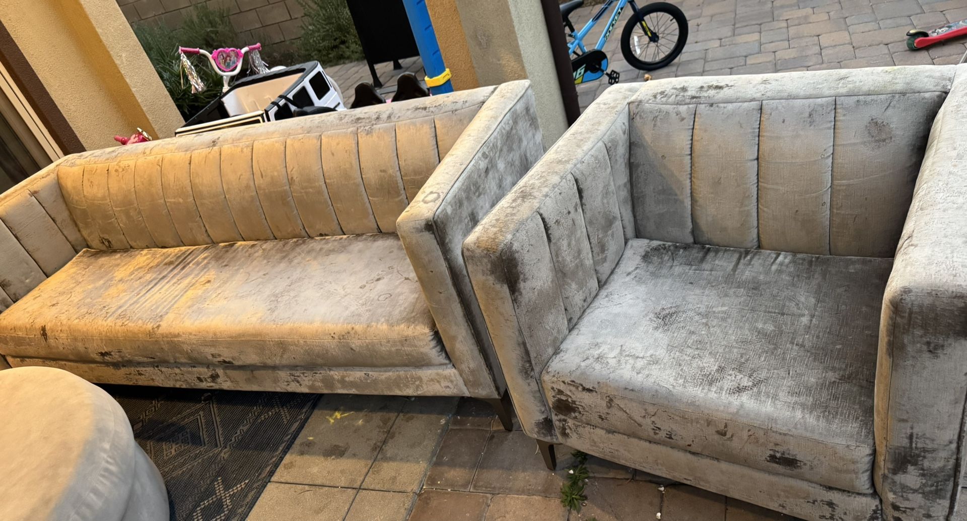 Z Gallerie Sofa Set