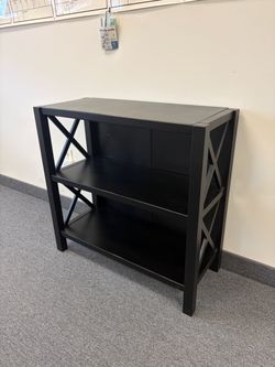Black shelf