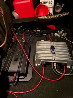 2 amps sub and equalizer