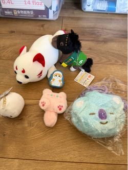 BT21 Koya Plush Bag Shahryar Racehorse Plush Kitsune Fox Plush