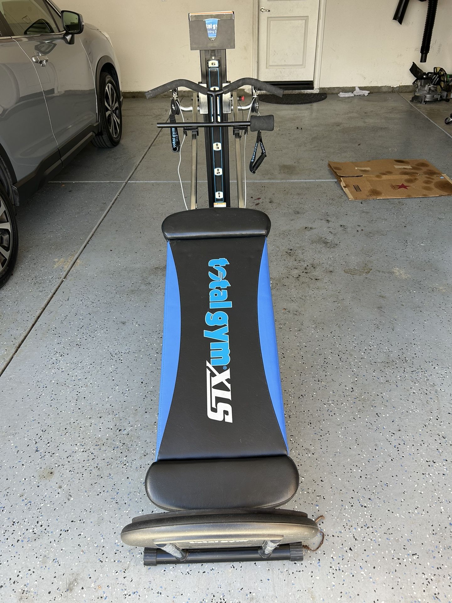 Total Gym Xls (Retail $1200) With Original CDs, Manual And Wing Attachment In Great Condition