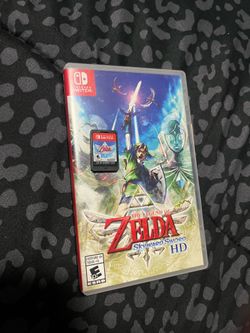 Nintendo switch video game the legend of Zelda skyward sword $30