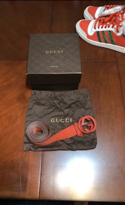 Gucci Belt. Suede. Gucci Size 110 or 44.