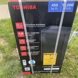Toshiba 10,000 BTU Mobile AC!!! Alexa And Google Ready 