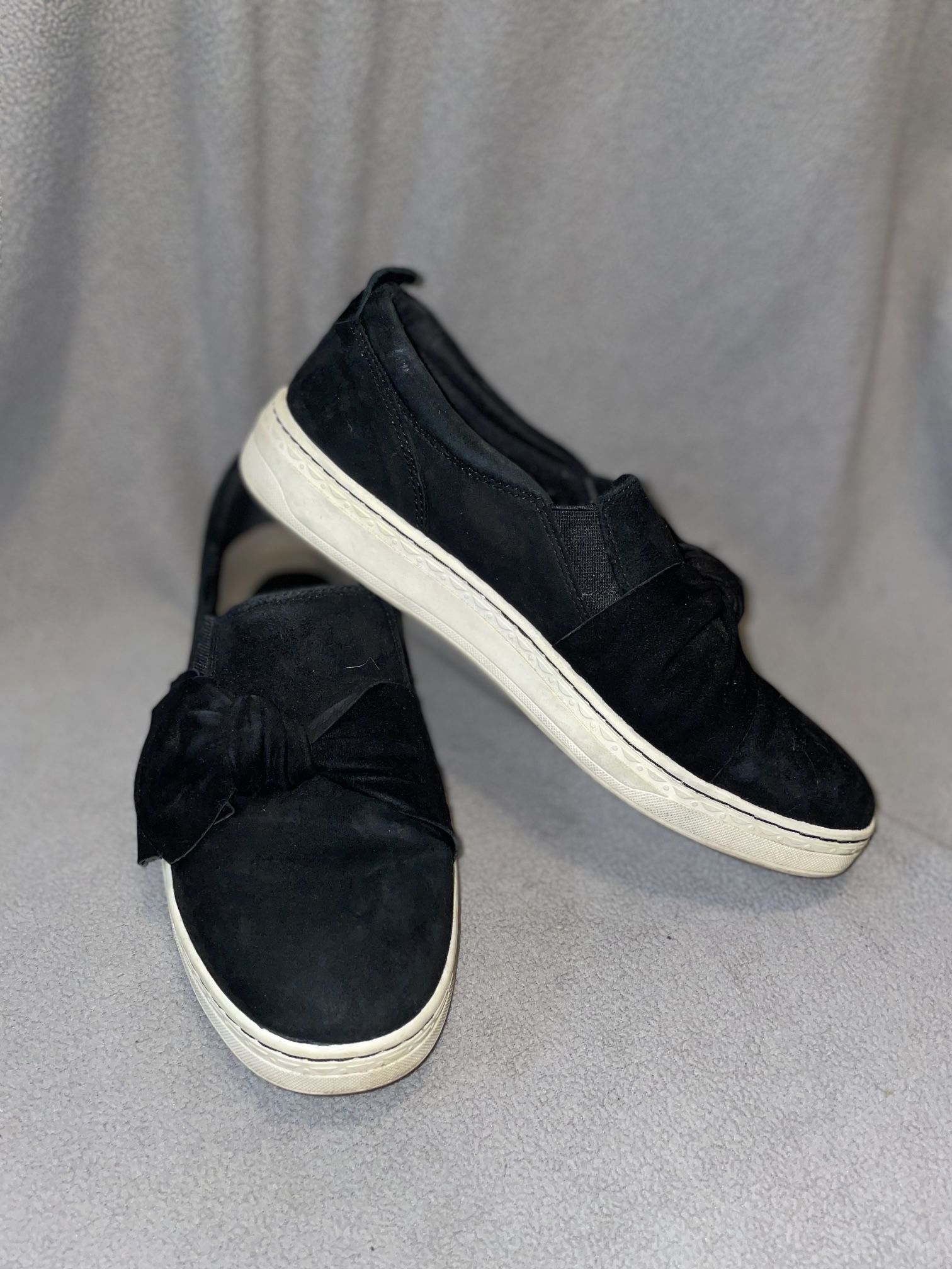 Earth Black Slip On Shoe
