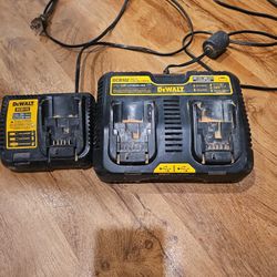 2 Dewalt chargers