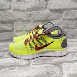 Nike Free Run 5.0 Shoes Women's Size 8 Black White Road Running Athletic Sneakers