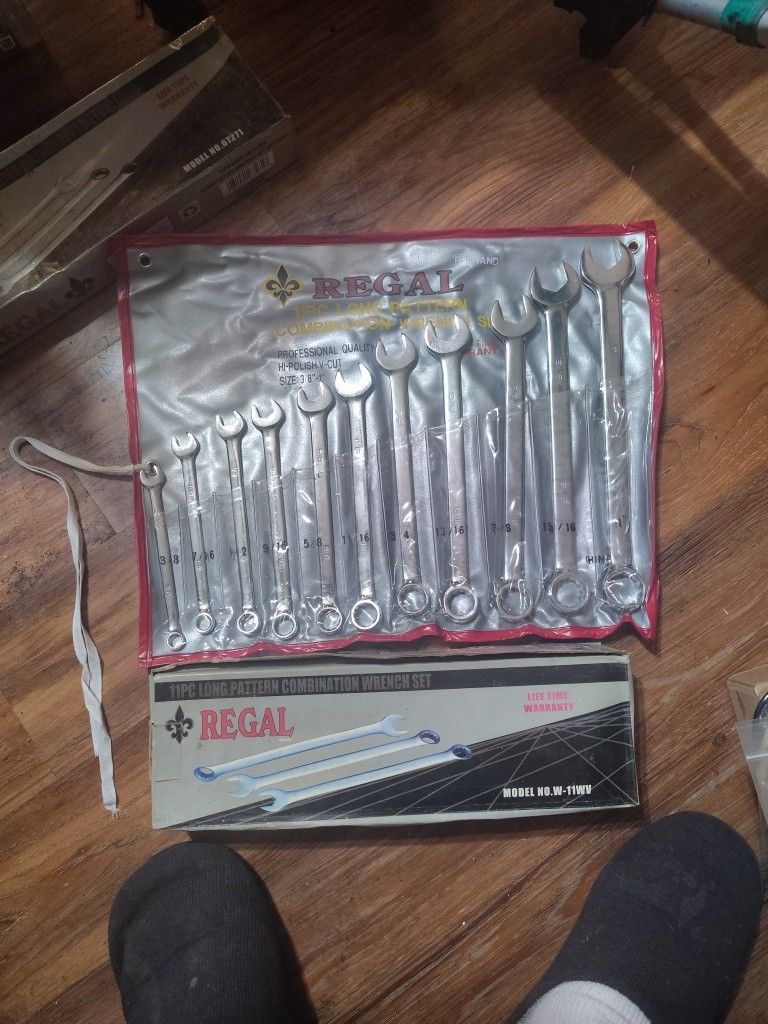 Regal 11pc Combination Wrench Set