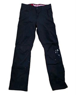 Wrangler Black Cargo Work Pants 29/30