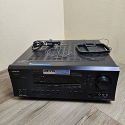 Onkyo TX-SR602 Surround Sound 7.1 Channel Home Theater A/V Receiver - Working